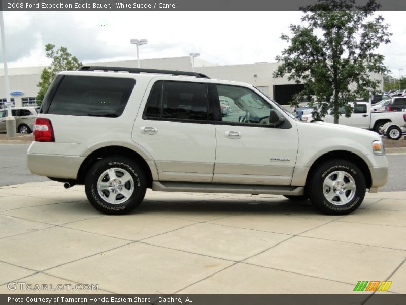 White Suede / Camel 2008 Ford Expedition Eddie Bauer