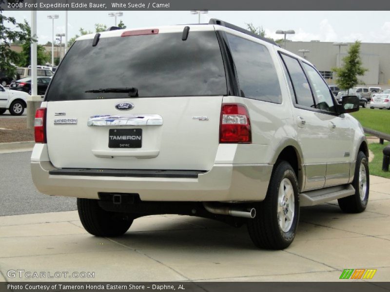 White Suede / Camel 2008 Ford Expedition Eddie Bauer