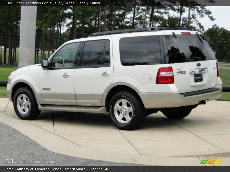 White Suede / Camel 2008 Ford Expedition Eddie Bauer