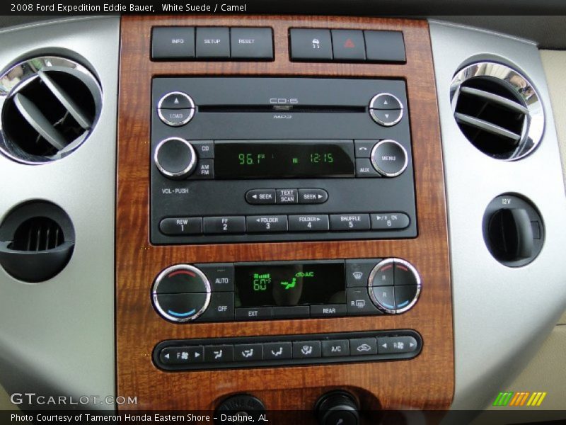 White Suede / Camel 2008 Ford Expedition Eddie Bauer