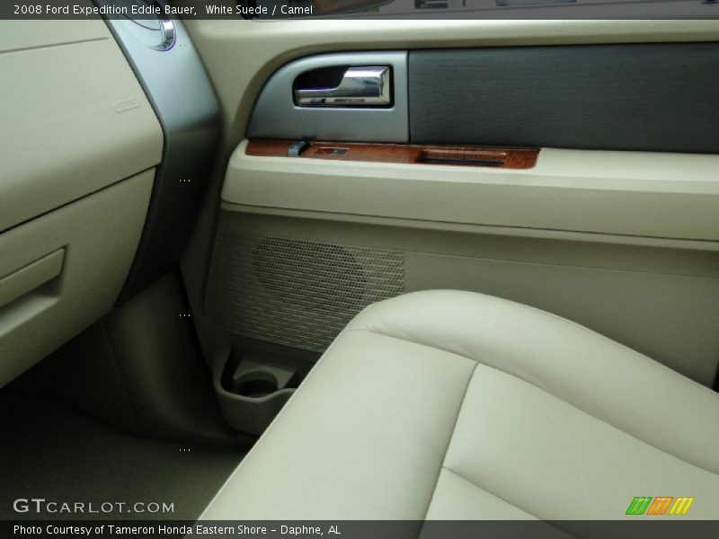 White Suede / Camel 2008 Ford Expedition Eddie Bauer