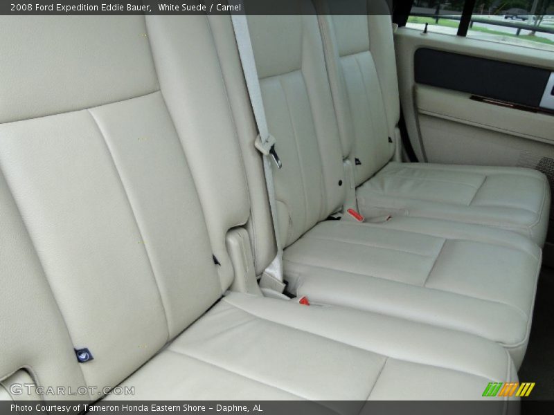 White Suede / Camel 2008 Ford Expedition Eddie Bauer