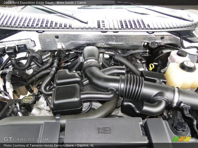 White Suede / Camel 2008 Ford Expedition Eddie Bauer