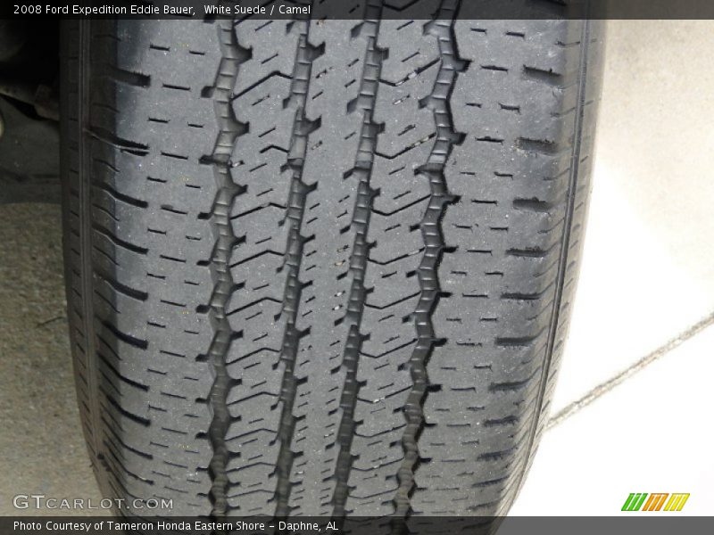 White Suede / Camel 2008 Ford Expedition Eddie Bauer