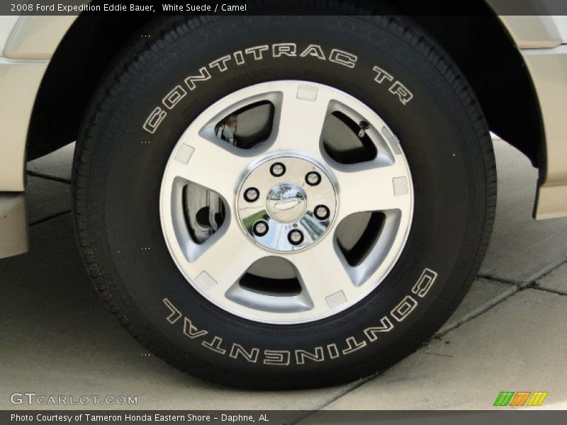 White Suede / Camel 2008 Ford Expedition Eddie Bauer