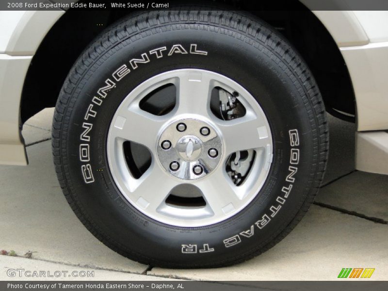 White Suede / Camel 2008 Ford Expedition Eddie Bauer