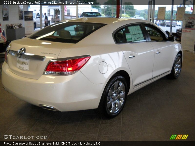 White Diamond Tricoat / Cashmere 2012 Buick LaCrosse FWD
