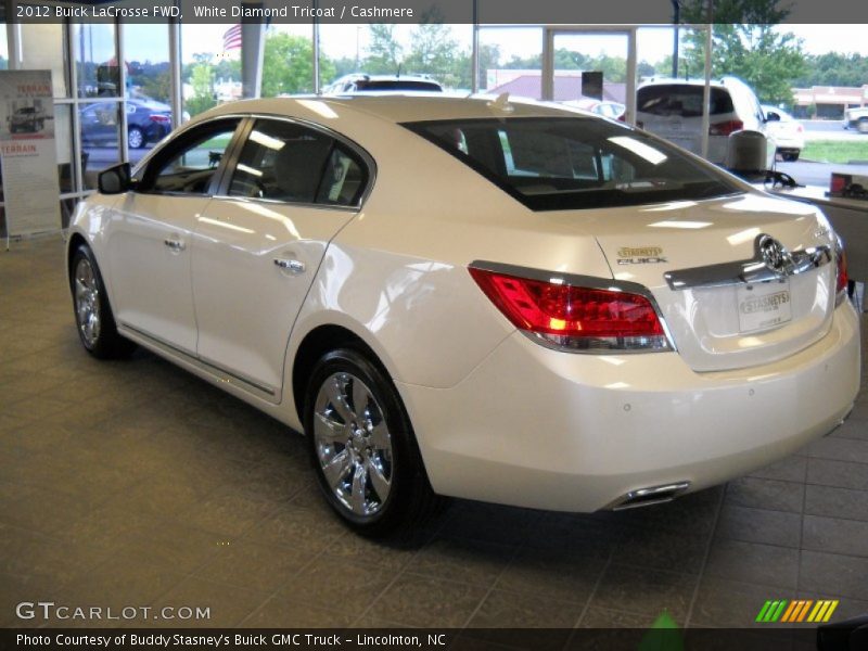 White Diamond Tricoat / Cashmere 2012 Buick LaCrosse FWD