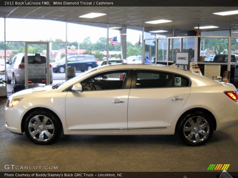 White Diamond Tricoat / Cashmere 2012 Buick LaCrosse FWD