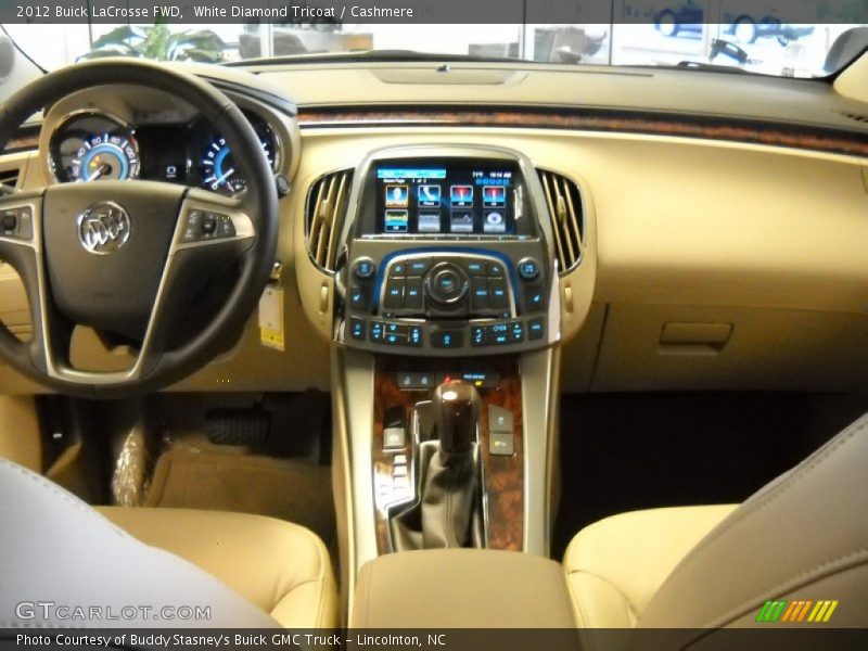 White Diamond Tricoat / Cashmere 2012 Buick LaCrosse FWD