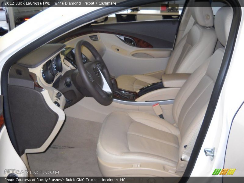 Front Seat of 2012 LaCrosse FWD