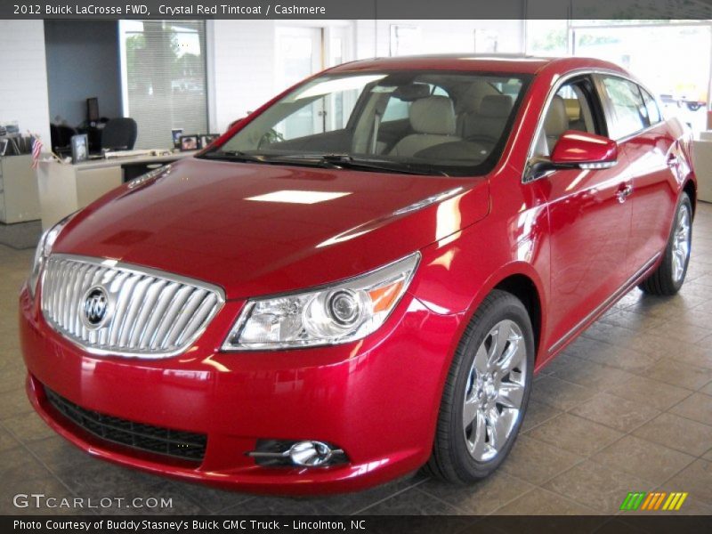 Crystal Red Tintcoat / Cashmere 2012 Buick LaCrosse FWD
