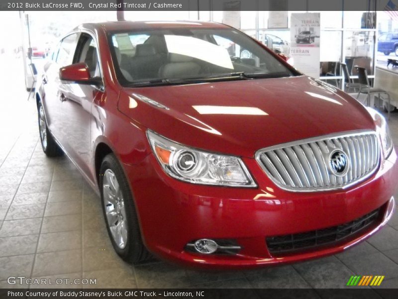 Crystal Red Tintcoat / Cashmere 2012 Buick LaCrosse FWD