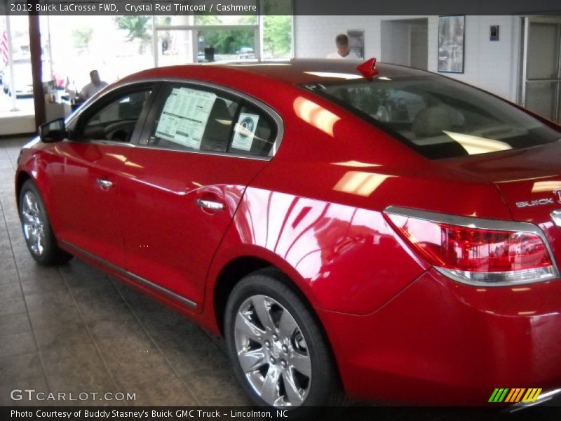Crystal Red Tintcoat / Cashmere 2012 Buick LaCrosse FWD