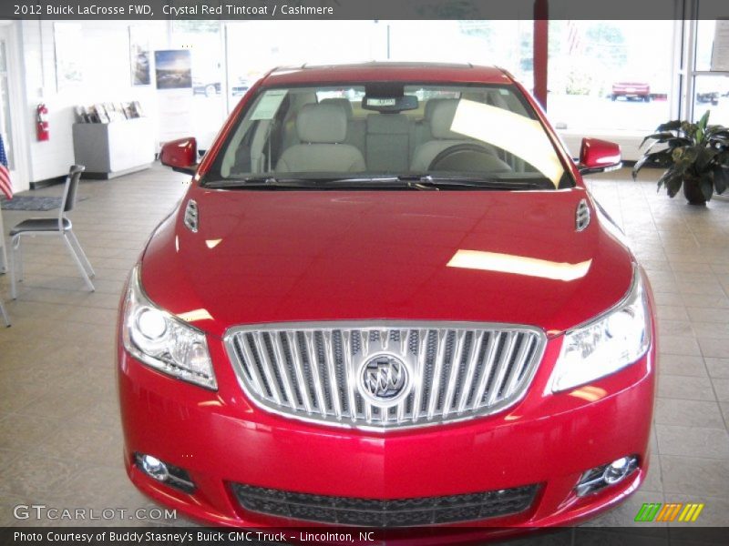 Crystal Red Tintcoat / Cashmere 2012 Buick LaCrosse FWD