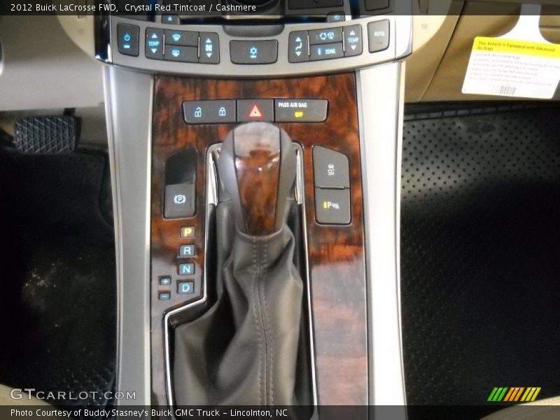Crystal Red Tintcoat / Cashmere 2012 Buick LaCrosse FWD