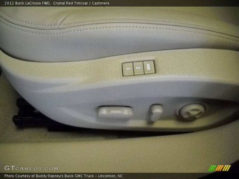 Crystal Red Tintcoat / Cashmere 2012 Buick LaCrosse FWD