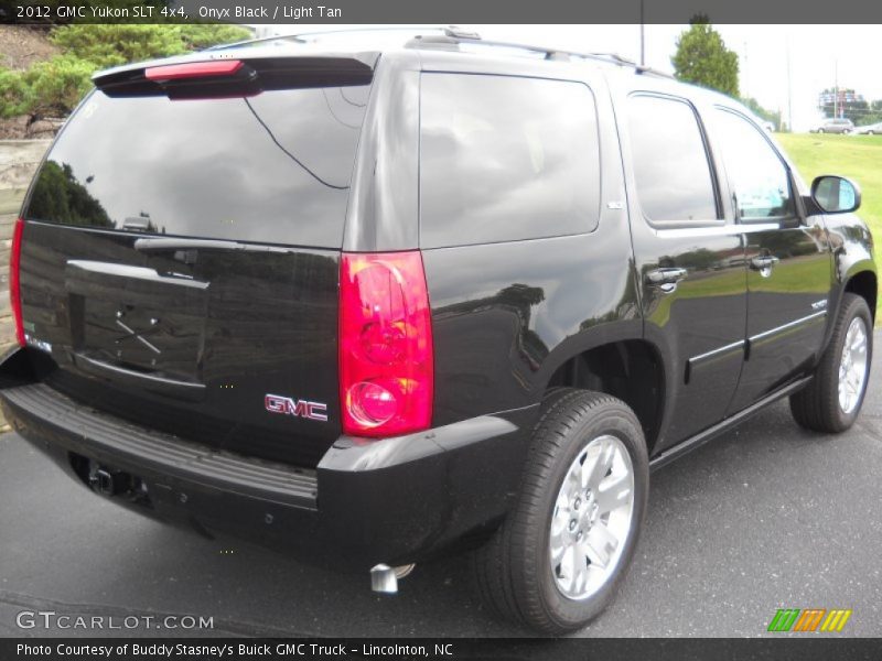 Onyx Black / Light Tan 2012 GMC Yukon SLT 4x4