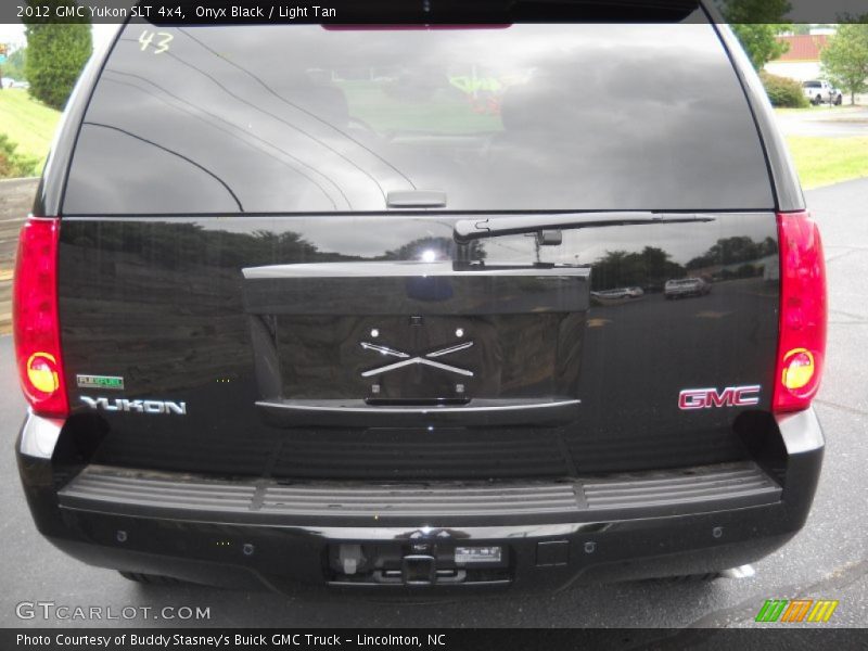 Onyx Black / Light Tan 2012 GMC Yukon SLT 4x4