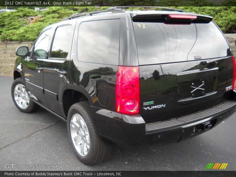 Onyx Black / Light Tan 2012 GMC Yukon SLT 4x4