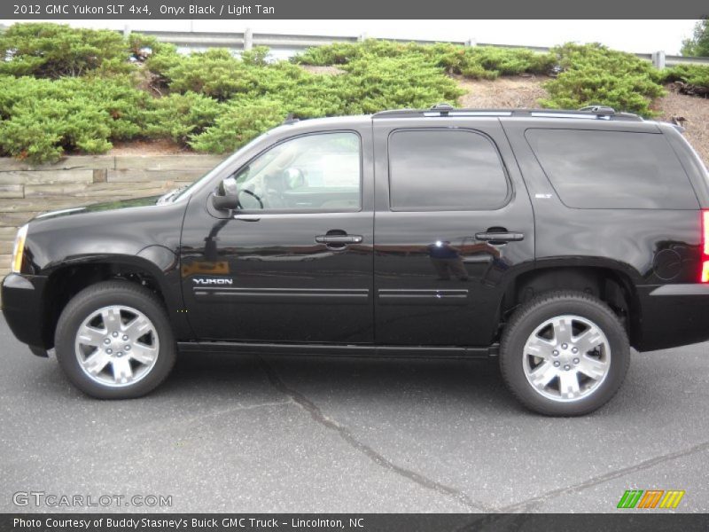 Onyx Black / Light Tan 2012 GMC Yukon SLT 4x4