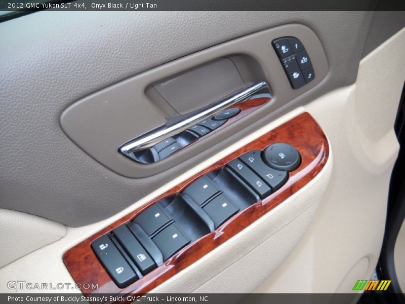 Onyx Black / Light Tan 2012 GMC Yukon SLT 4x4