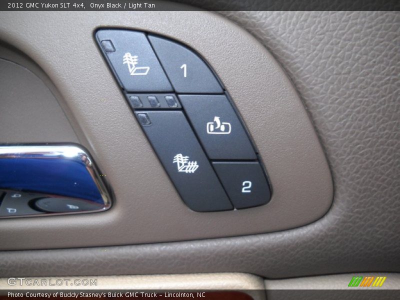 Onyx Black / Light Tan 2012 GMC Yukon SLT 4x4