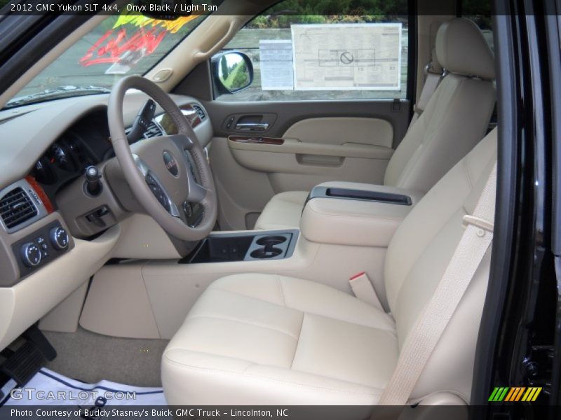 Onyx Black / Light Tan 2012 GMC Yukon SLT 4x4