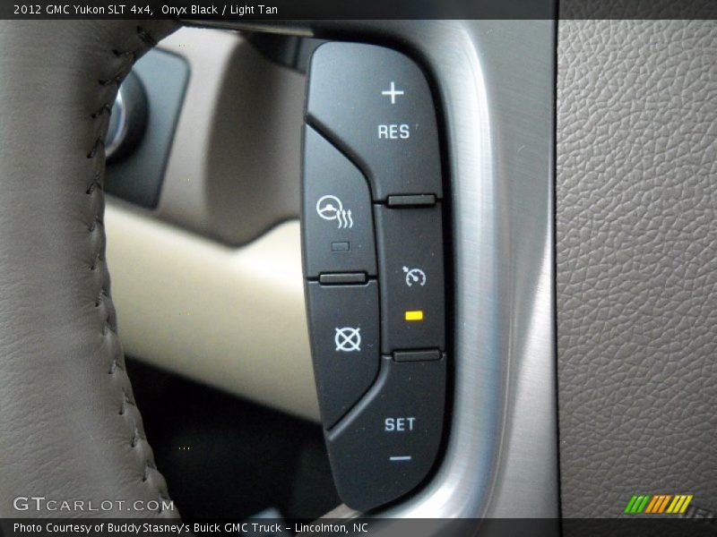 Onyx Black / Light Tan 2012 GMC Yukon SLT 4x4