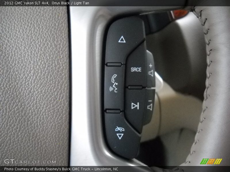 Onyx Black / Light Tan 2012 GMC Yukon SLT 4x4