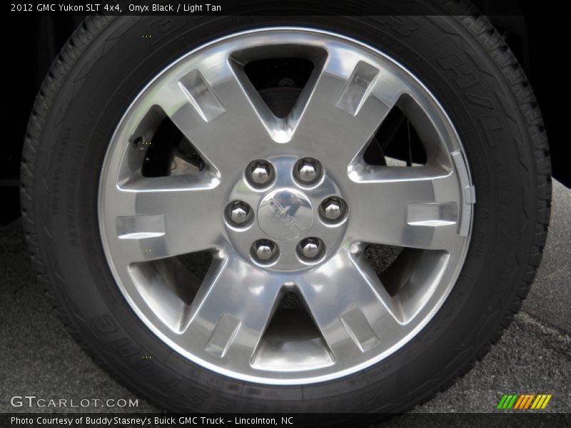 Onyx Black / Light Tan 2012 GMC Yukon SLT 4x4