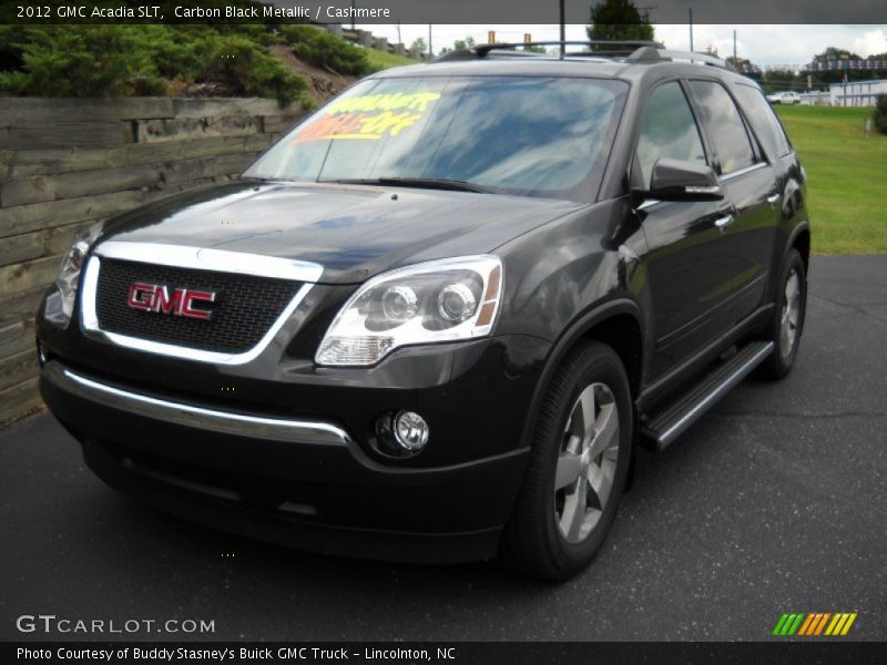 Carbon Black Metallic / Cashmere 2012 GMC Acadia SLT