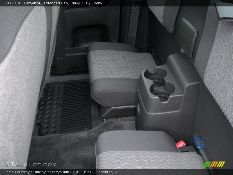 Rear Seat of 2012 Canyon SLE Extended Cab