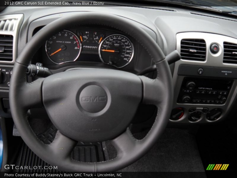  2012 Canyon SLE Extended Cab Steering Wheel