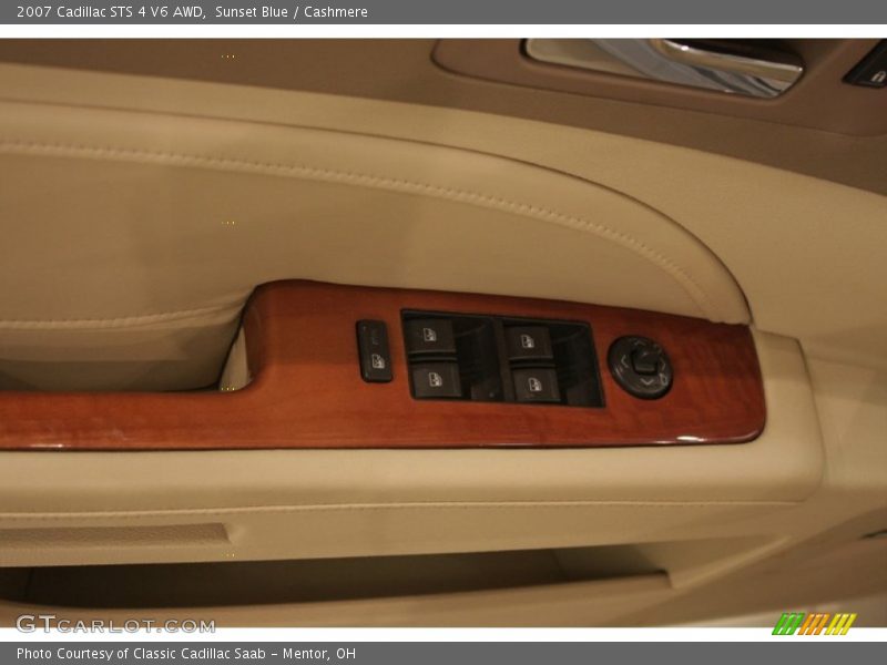 Sunset Blue / Cashmere 2007 Cadillac STS 4 V6 AWD