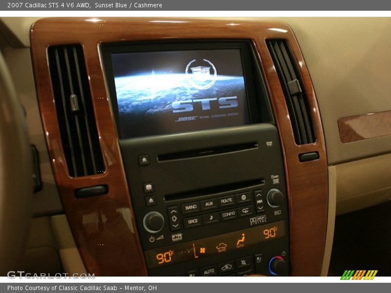 Sunset Blue / Cashmere 2007 Cadillac STS 4 V6 AWD