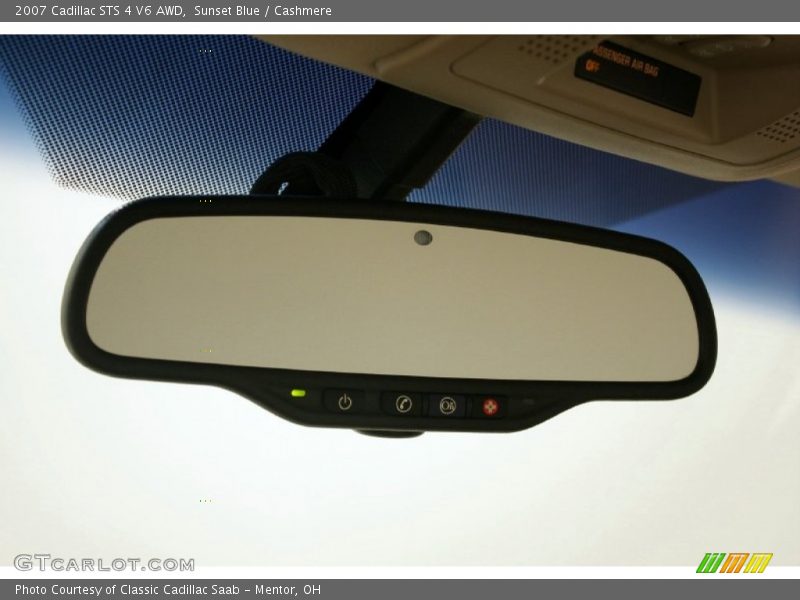 Sunset Blue / Cashmere 2007 Cadillac STS 4 V6 AWD