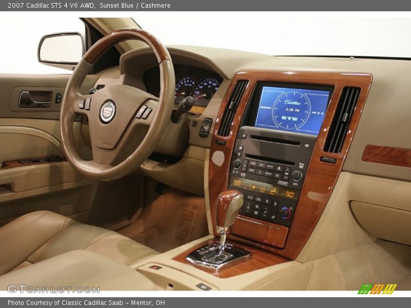 Sunset Blue / Cashmere 2007 Cadillac STS 4 V6 AWD