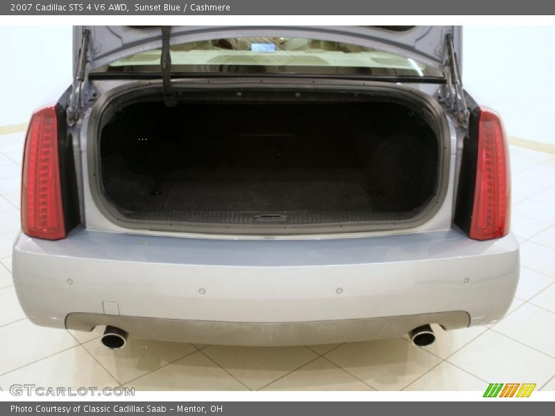 Sunset Blue / Cashmere 2007 Cadillac STS 4 V6 AWD