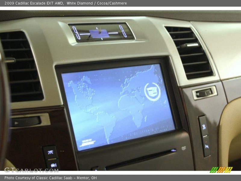 White Diamond / Cocoa/Cashmere 2009 Cadillac Escalade EXT AWD