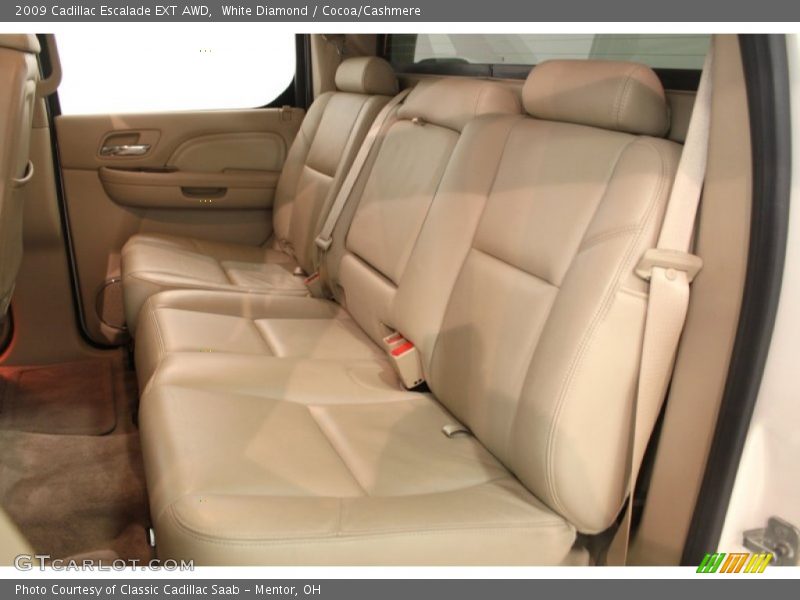 White Diamond / Cocoa/Cashmere 2009 Cadillac Escalade EXT AWD