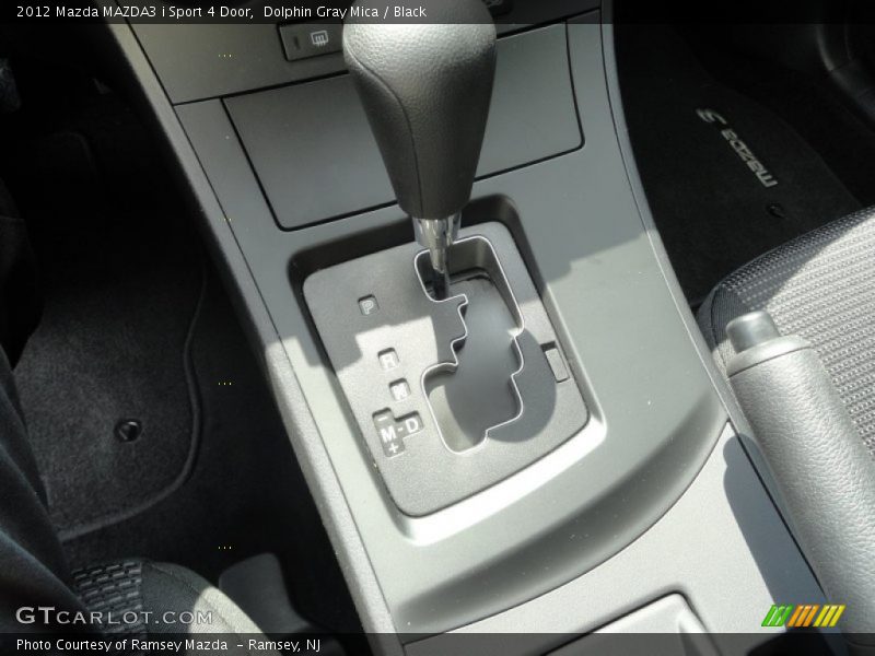 Dolphin Gray Mica / Black 2012 Mazda MAZDA3 i Sport 4 Door