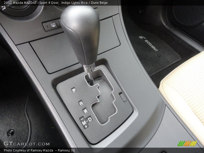 Indigo Lights Mica / Dune Beige 2012 Mazda MAZDA3 i Sport 4 Door
