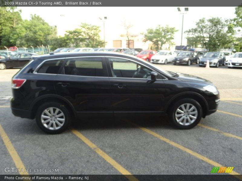 Brilliant Black / Black 2009 Mazda CX-9 Touring AWD