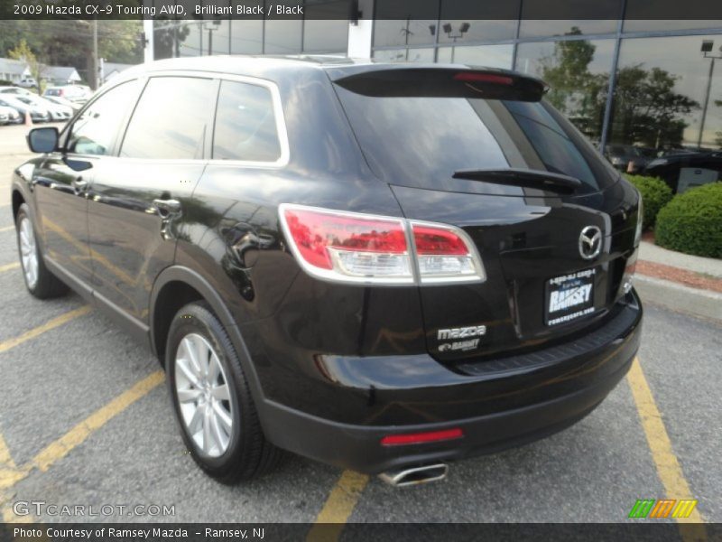 Brilliant Black / Black 2009 Mazda CX-9 Touring AWD