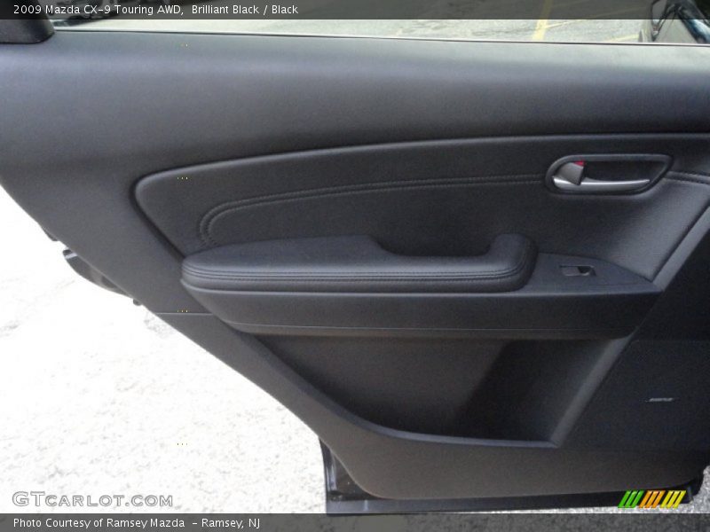 Brilliant Black / Black 2009 Mazda CX-9 Touring AWD