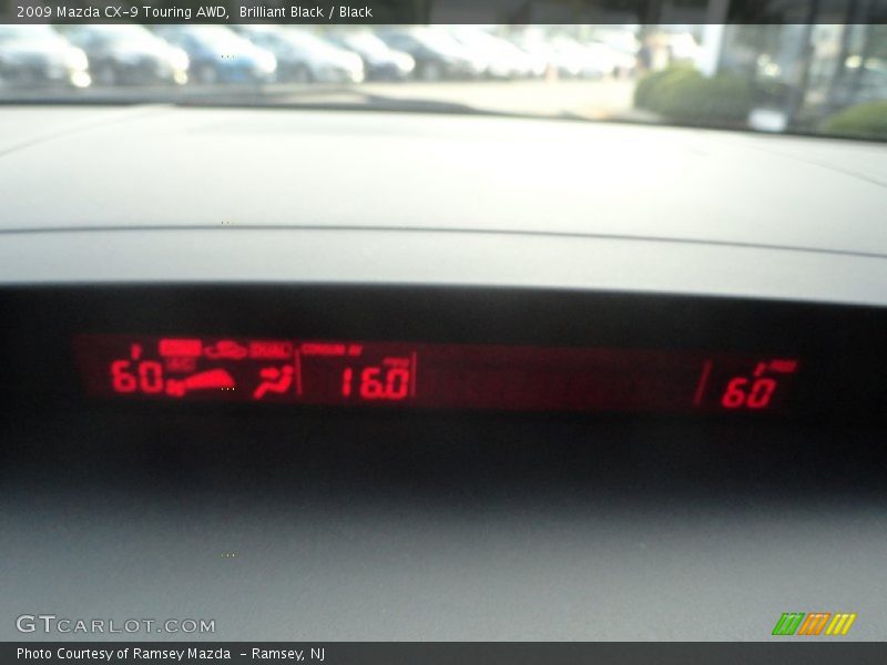 Brilliant Black / Black 2009 Mazda CX-9 Touring AWD