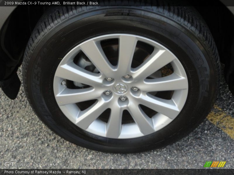 Brilliant Black / Black 2009 Mazda CX-9 Touring AWD