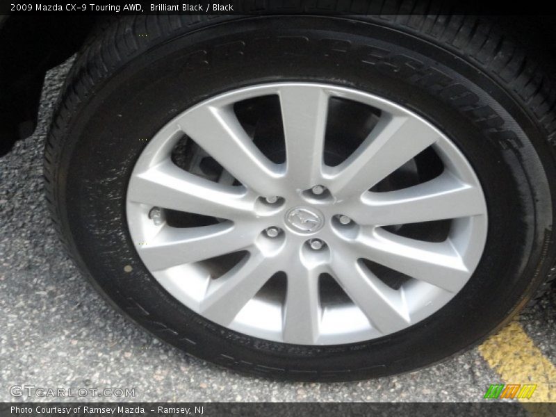 Brilliant Black / Black 2009 Mazda CX-9 Touring AWD