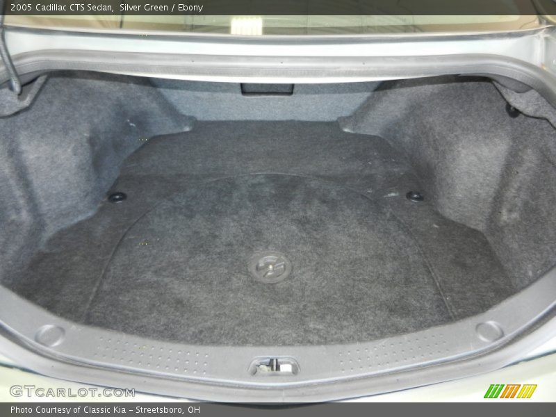 Silver Green / Ebony 2005 Cadillac CTS Sedan